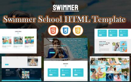 Swimmer – Swimmer School HTML Template - Features Image 1