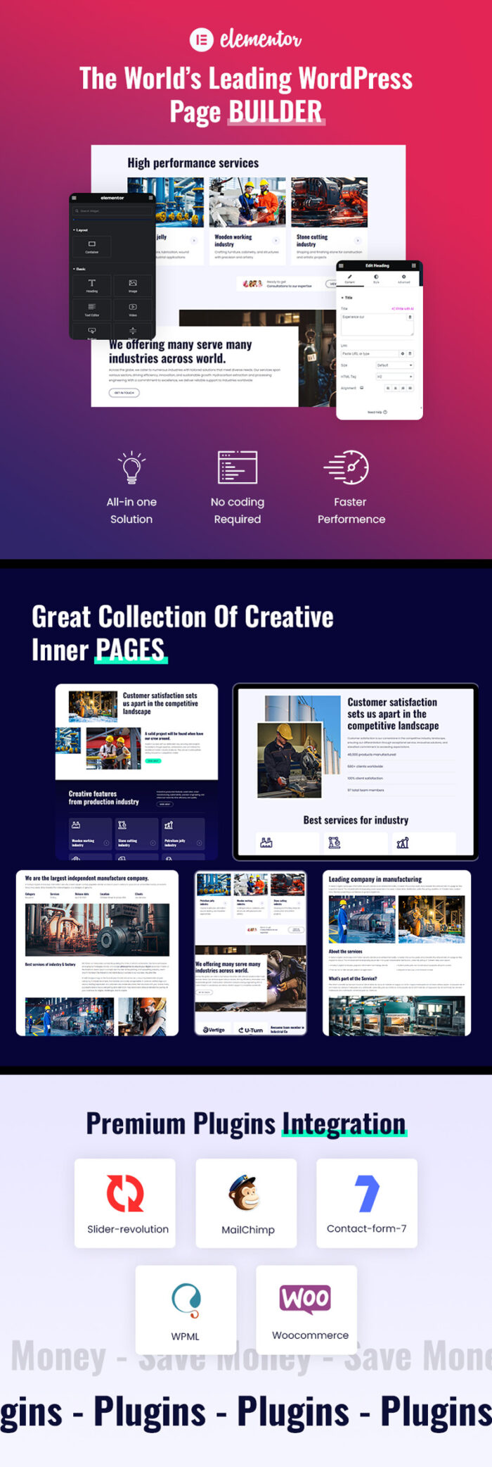 Aroxel - Industry & Factory WordPress Theme - Features Image 4