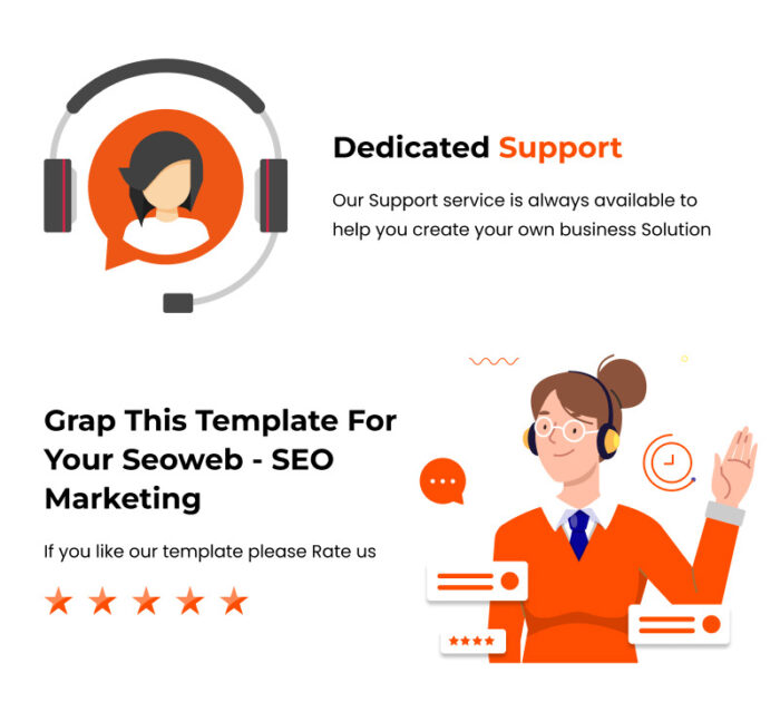 Seoweb - SEO Marketing & IT Services HTML5 Template - Features Image 4