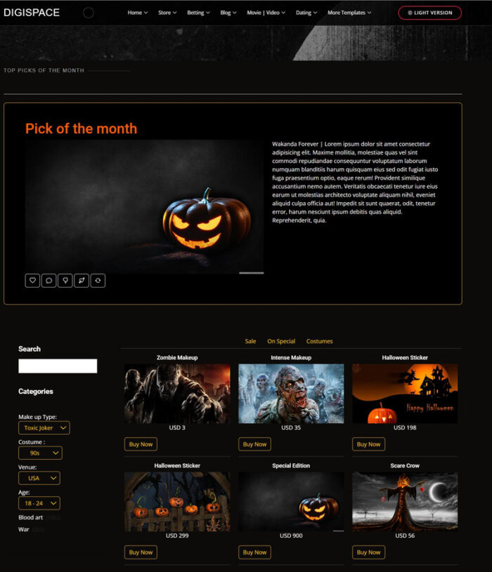 Digispace Bootstrap Multipurpose HTML Website Theme - Features Image 3