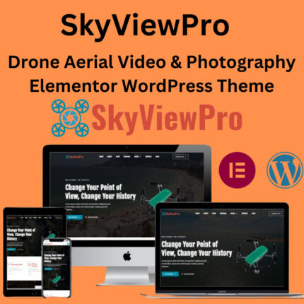 SkyViewPro - Drone Aerial Video & Photography Elementor WordPress Theme - Features Image 1