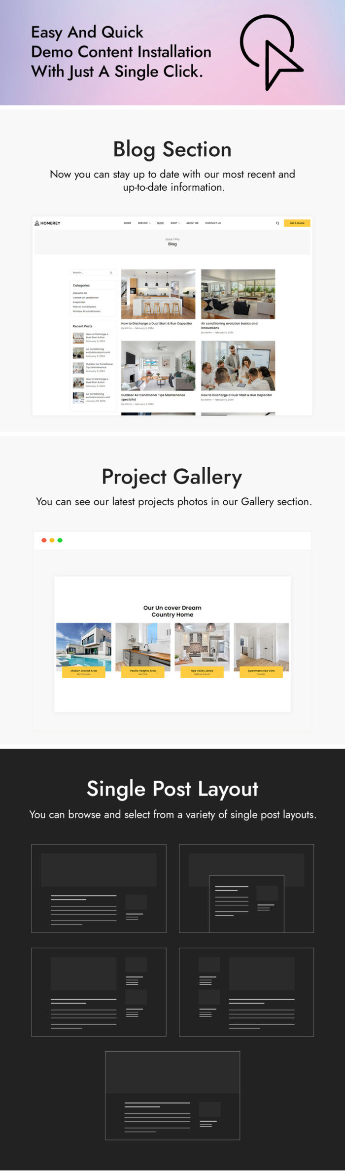 Homerey - Real Estate WordPress Theme - Features Image 4