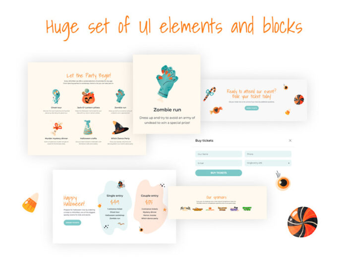 Scarypumpkin - Halloween Landing Page Template - Features Image 3