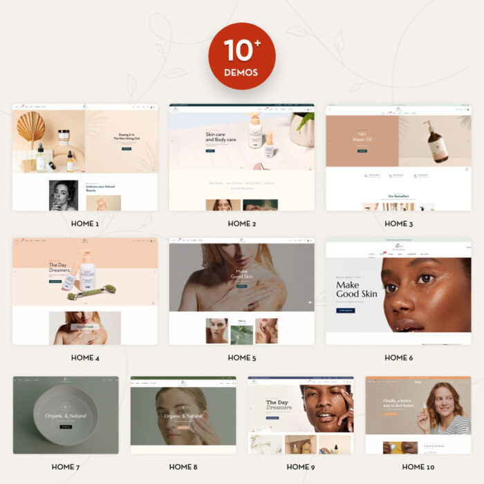 Organic  Elementor - Cosmetics, Spa & Beauty Care Prestashop Theme - Features Image 1