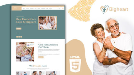 Bigheart Senior Security Landing Page Template - Features Image 1