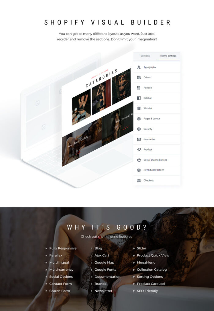 Under+Wear - Lingerie Store Shopify Theme - Features Image 2