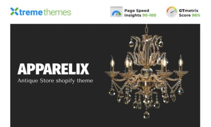 Apparelix Antique Store Theme Shopify Responsive Template - Features Image 1