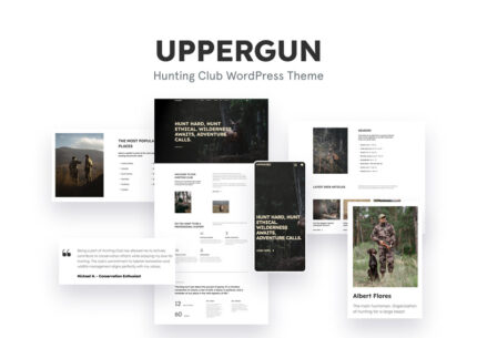 UpperGun - Hunting Club WordPress Elementor Theme - Features Image 1