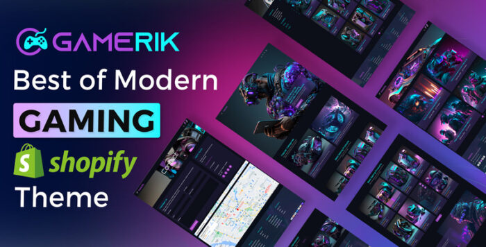 Gamerik - Gaming Equipment Shopify Theme - Features Image 1