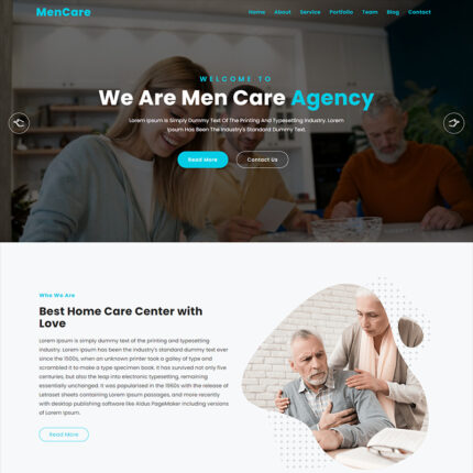 Mencare Retirement Planning Responsive HTML5 Template - Features Image 1