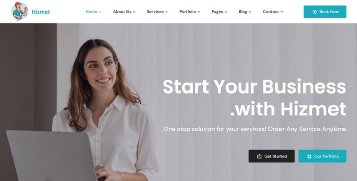 Hizmet - Service Provider Company for Home, Office,  Personal Work HTML Bootstrap Website Template - Features Image 5