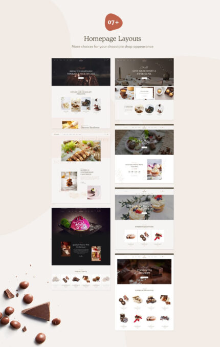 TM  Xocora - Sweet chocolate shop Prestashop Theme - Features Image 1