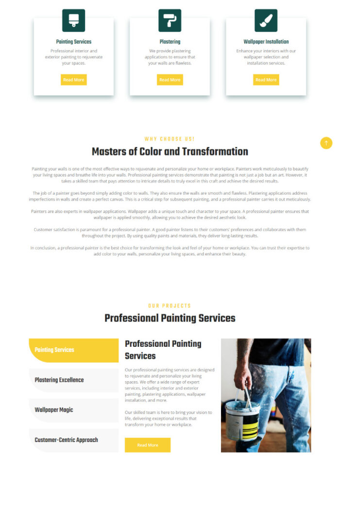 Paintpro - Painting HTML Template - Features Image 3