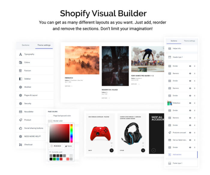 Apparelix Video Games Shopify Theme - Features Image 2