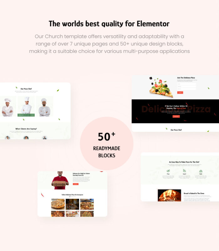 Delicious Pizza- Pizza Restaurant Elementor Landing page Template - Features Image 4