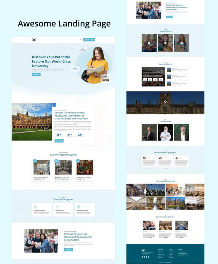 Learning hub - College and University Education Elementor Landing Page - Features Image 3