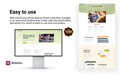 The Ultimate Elementor Web Kit for Start ups - Features Image 1