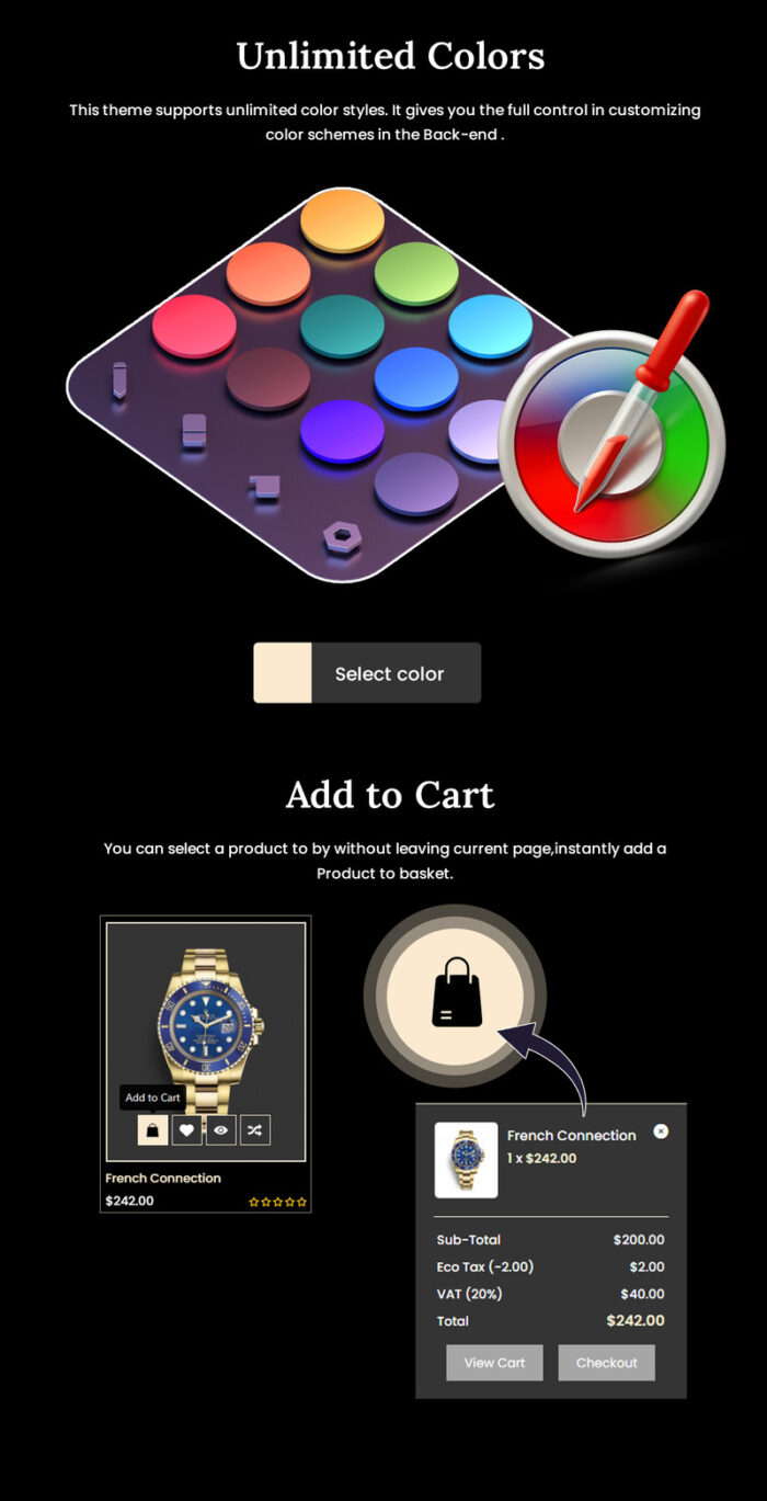 WatchHub - Premium OpenCart Template for Watch Retailers: Smartwatches, Branded Watches & More - Features Image 4