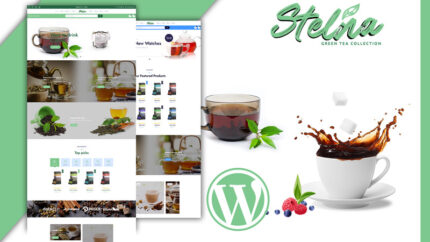 Stelna Tea Salon and Herbs Shop WooCommerce Theme - Features Image 1