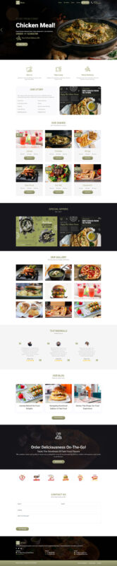 Dhaba - Food Delivery, Hotels & Restaurants HTML5 Template - Features Image 1