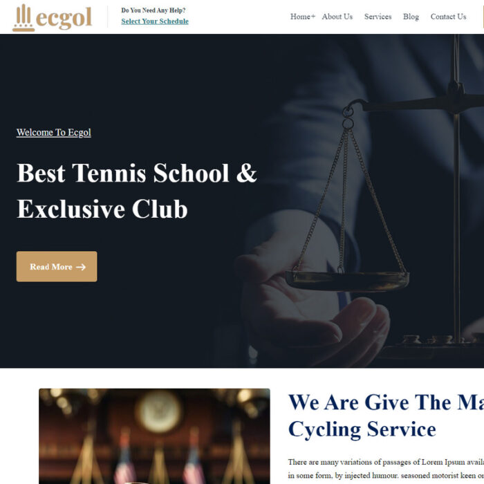 Ecgol - Law Firm And Legal Attorney WordPress - Features Image 1