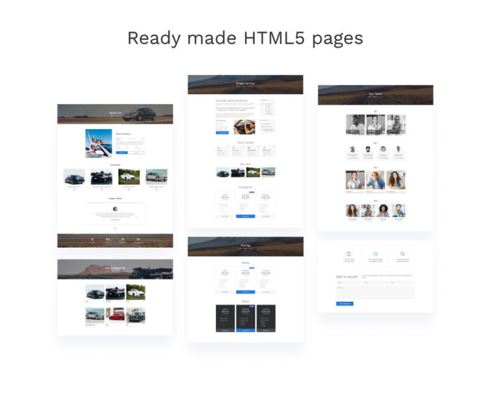 Rent Car - Car Rental Multipage HTML5 Website Template - Features Image 2