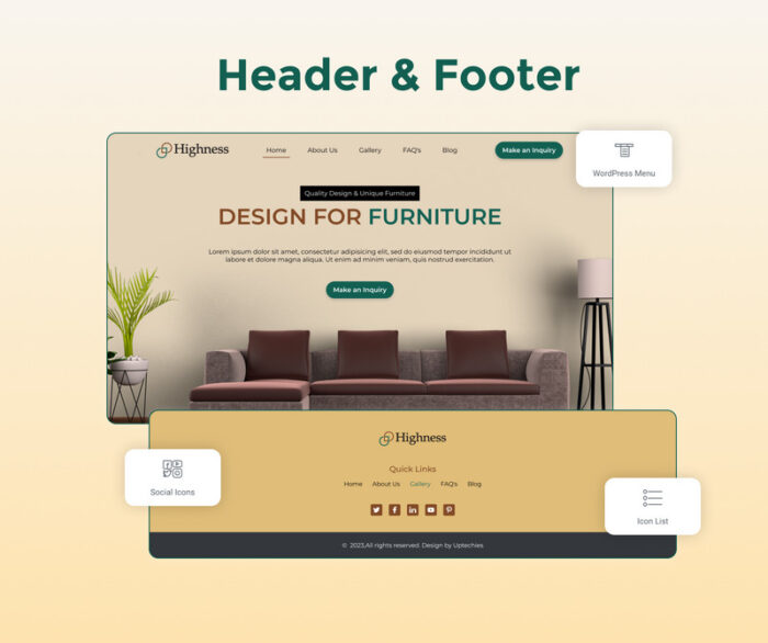 Highness - Furniture Shop Website Store Template - Features Image 7