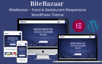 BiteBazaar - Food & Restaurant Responsive WordPress Theme - Features Image 1