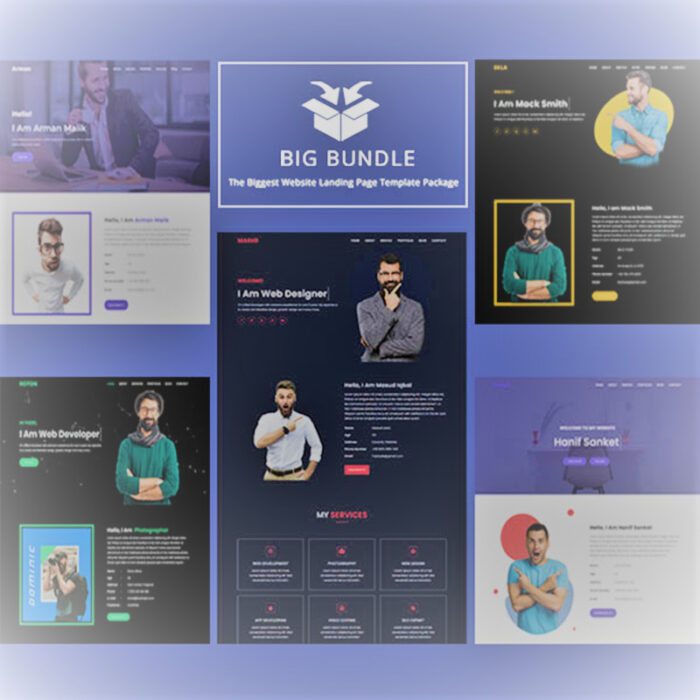 Guptil Portfolio Landing Page Template - Features Image 1