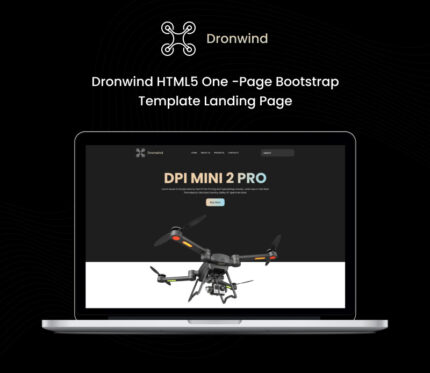 Dronwind - Dron store HTML Bootstrap Landing Page Template - Features Image 1