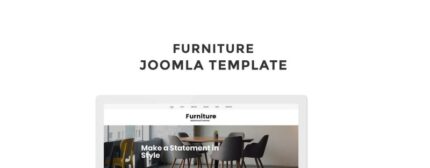 Furniture - Ready-to-Use Stylish Joomla Template - Features Image 1