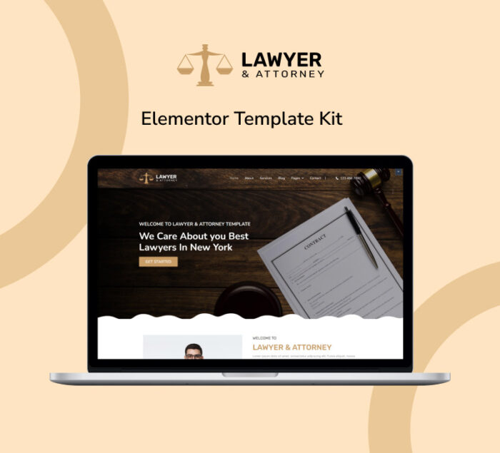 Lawyer & Attorney Law Firm - Law Elementor Kit - Features Image 1