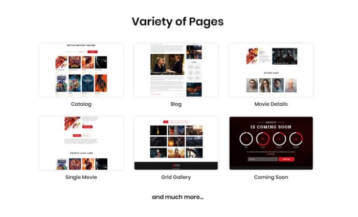 MOOV - Movie Center Multipage Classic HTML Website Template - Features Image 2