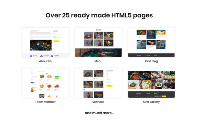 Pizza House Multipage HTML Website Template - Features Image 2