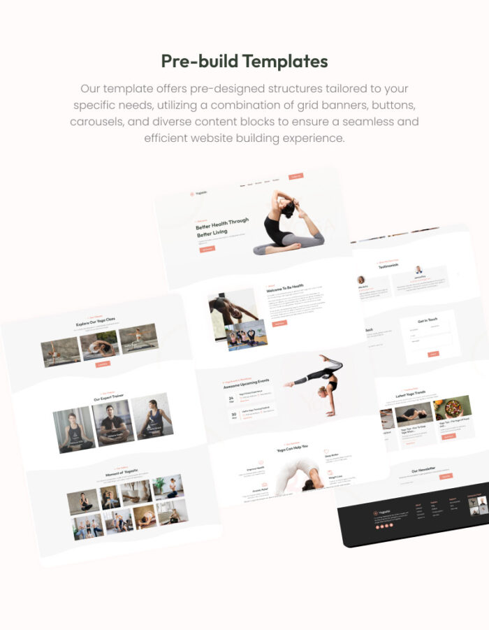 Yogastic - Yoga Class Elementor Landing Page - Features Image 4