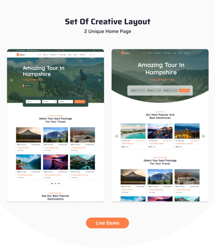 TourX - Travels Tourism Agency WordPress Theme - Features Image 2