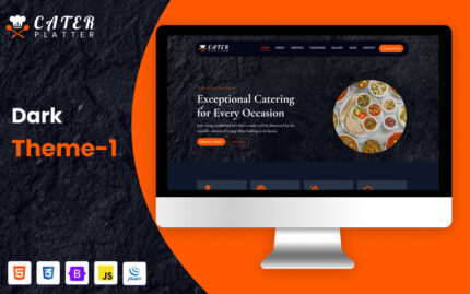 Cater Platter - One-Page Catering Website Template - Features Image 1