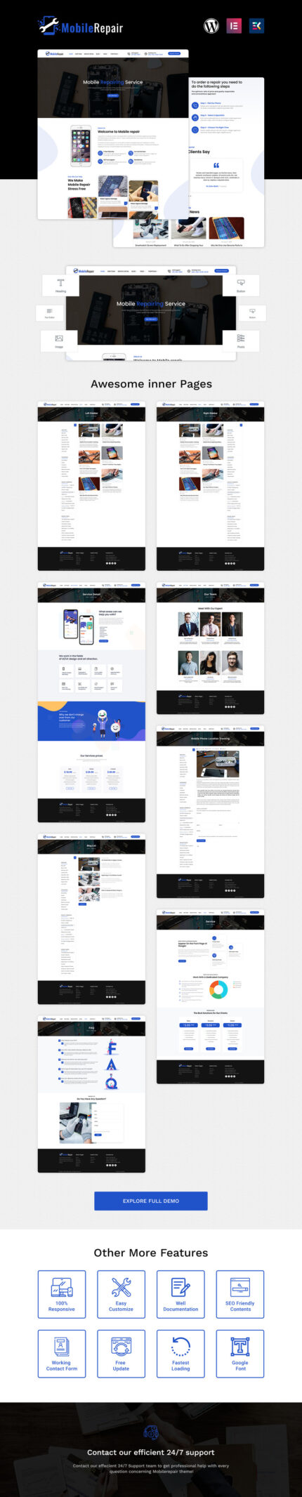 MobileRepair - Mobile Repair & Computer Services WordPress Template - Features Image 1