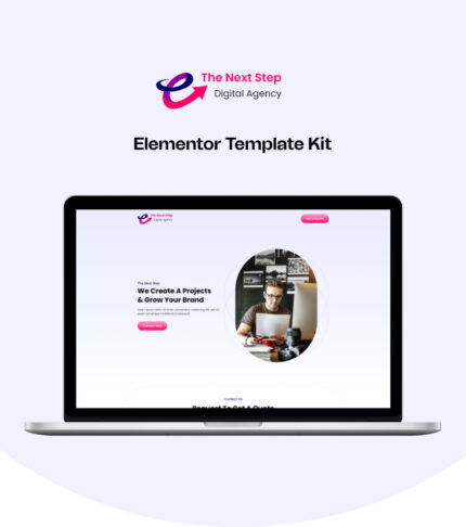 The Next Step - Digital Agency Ready to use Elementor Template - Features Image 1