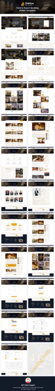 Orbitza - Hotel & Resort Booking HTML5 Template. - Features Image 1