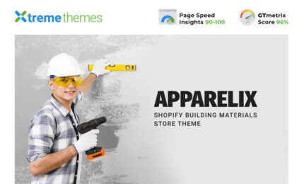 Apparelix Construction, Shopify Building Materials Store Theme - Features Image 1