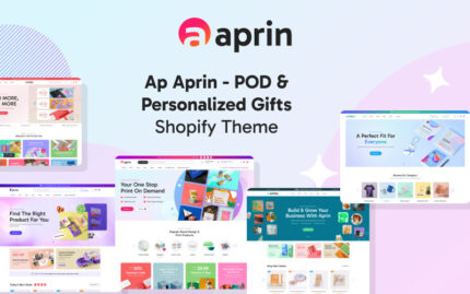 Ap Aprin - POD & Personalized Gifts Shopify Theme - Features Image 1