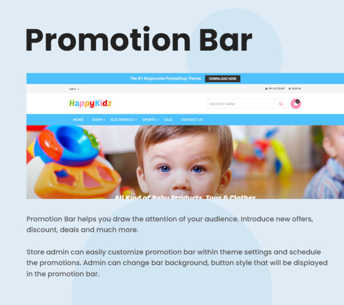 HappyKidz - Kids Fashion and Toys Responsive Prestashop Theme - Features Image 3