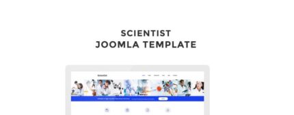 Scientist - Science Lab Clean Joomla Template - Features Image 1