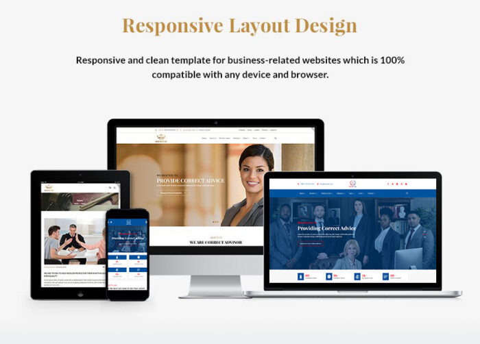 Neete - Law Responsive HTML Website Template - Features Image 8