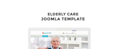 Elderly Care Joomla Template - Features Image 1