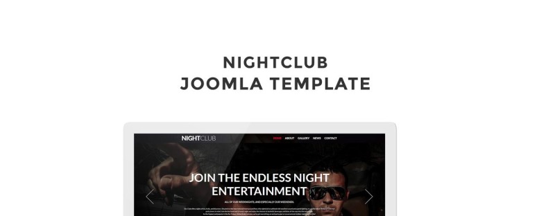 Night Club - Night Club Clean Joomla Template - Features Image 1