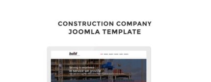 Build - Construction Company Multipage Modern Joomla Template - Features Image 1