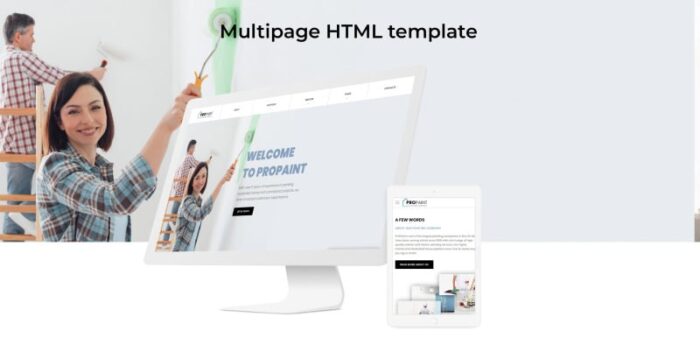 PROPAINT - Painting Company Multipage Creative HTML Website Template - Features Image 2