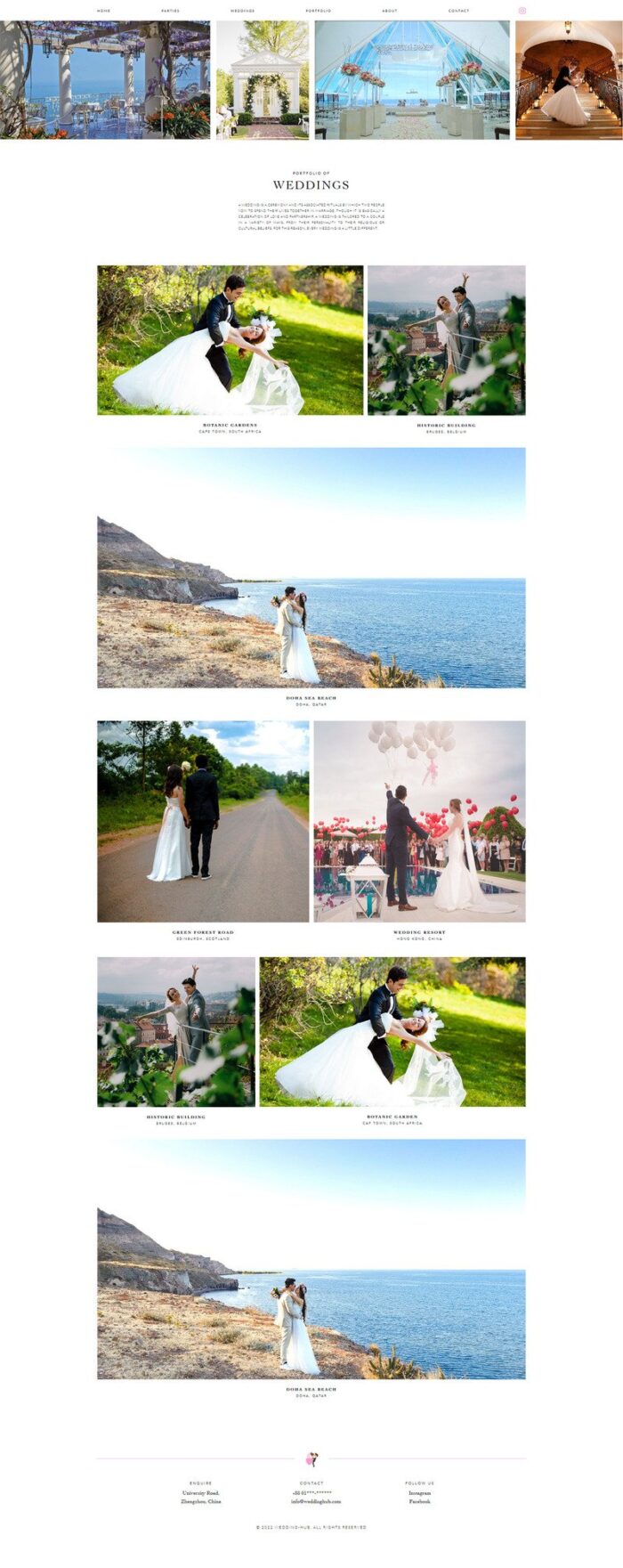 Wedding-Hub - A Wedding Planner Company - Features Image 1